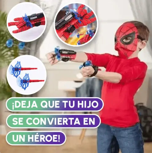 GUANTE SPIDERMAN LANZA DARDOS