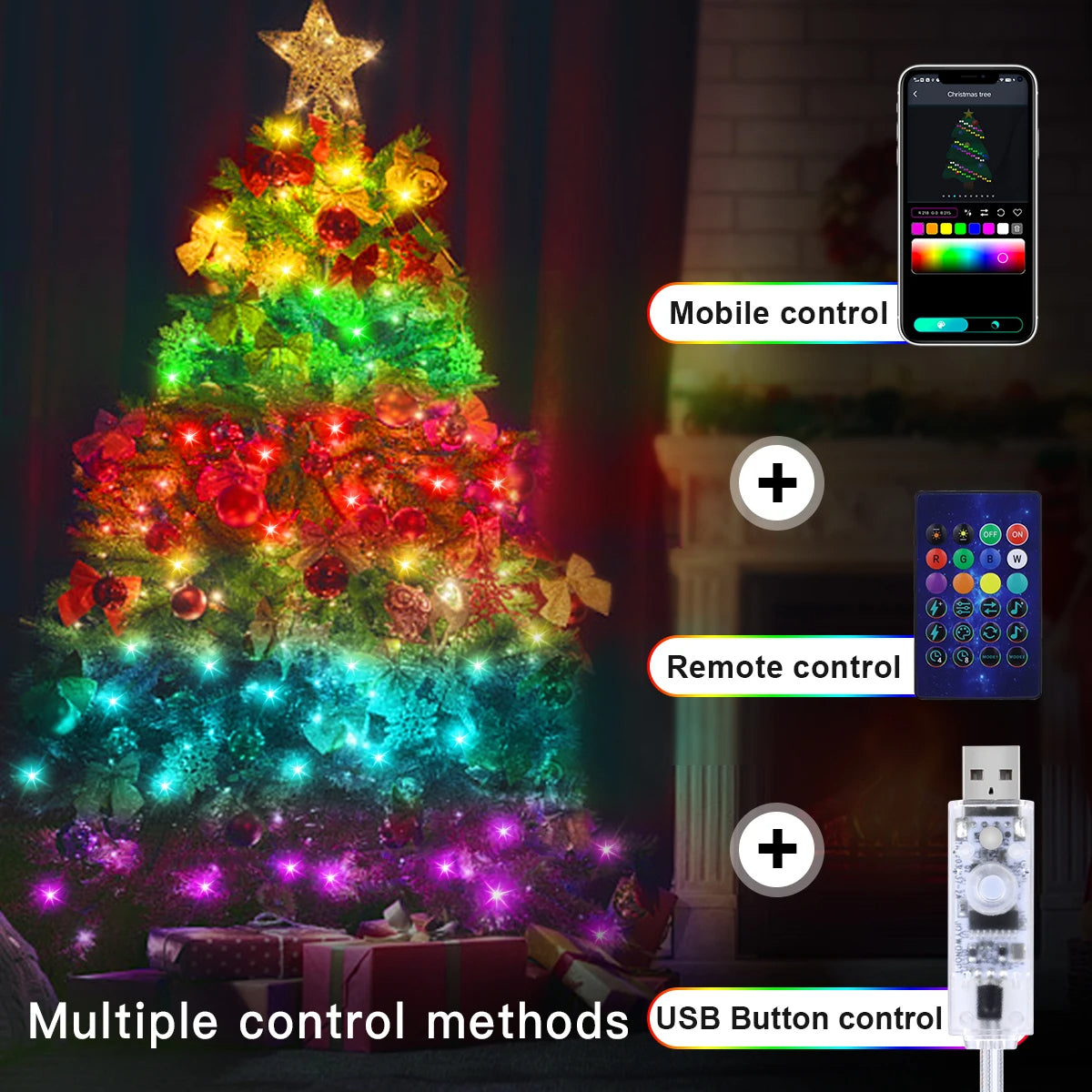 Luces Navideñas Led SMART (10 Metros).