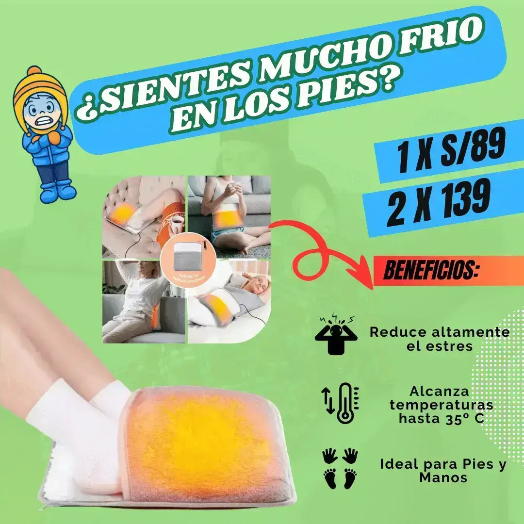 CALENTADOR DE PIES ELÉCTRICO