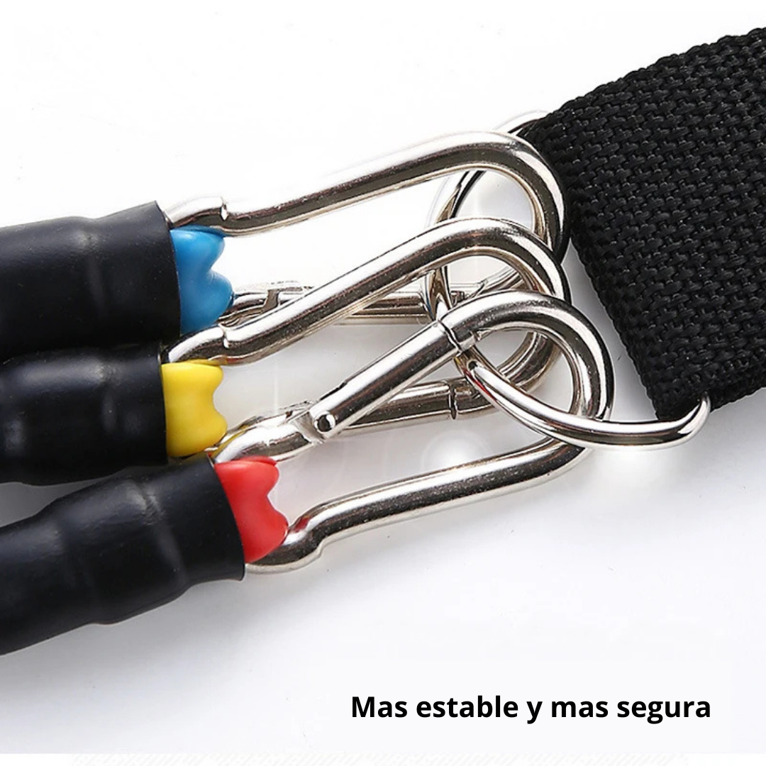 SET DE 5 LIGAS DE RESISTENCIA (KIT DE 10 PIEZAS)
